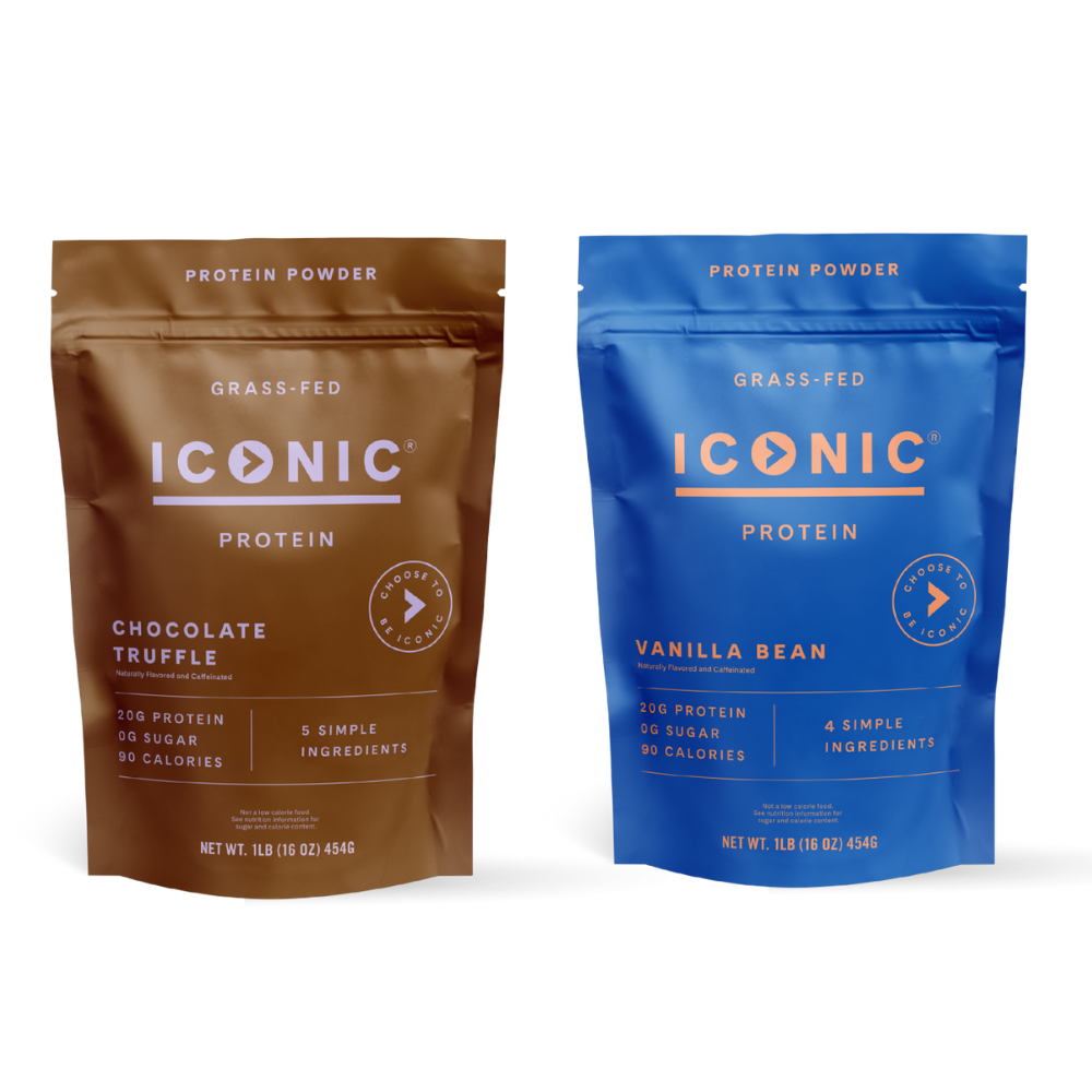  Iconic Protein Drinks, Chocolate Truffle (12 Pack) - Sugar  Free & Low Carb - 20g Grass Fed Protein - Lactose Free, Gluten Free,  Non-GMO, Kosher - Keto Friendly Protein Shakes 