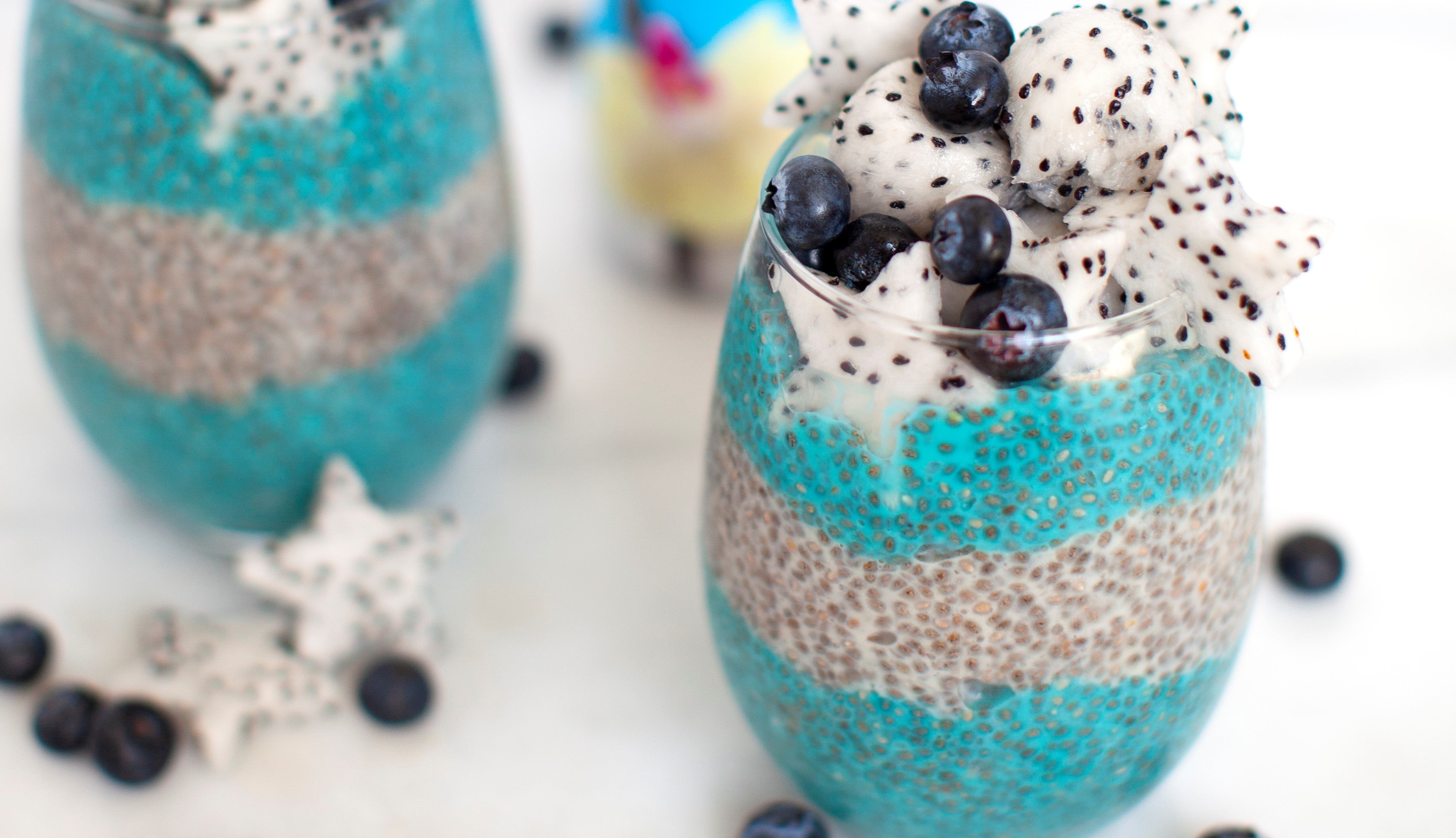 protein drink chia seed pudding