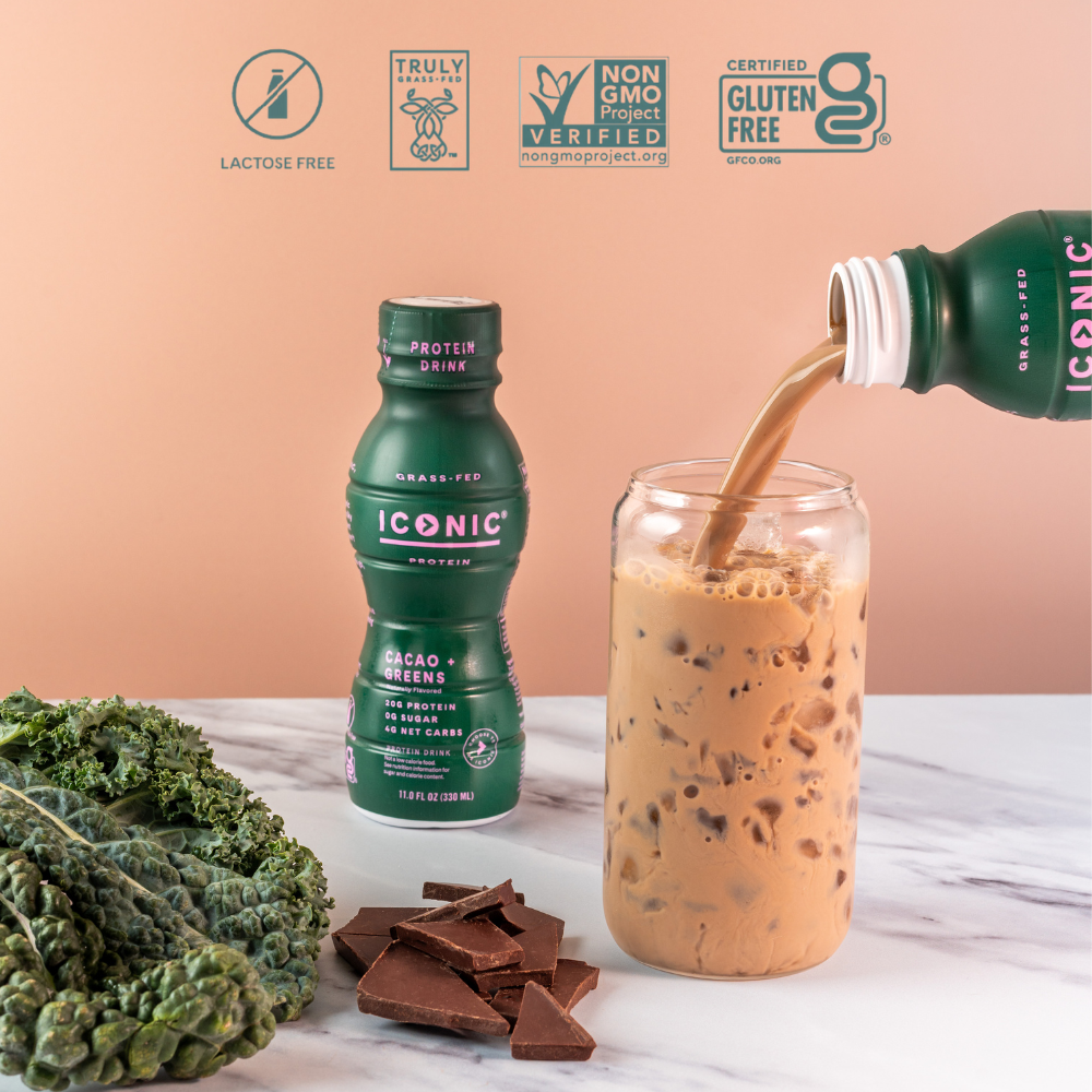 Café Latte & Cacao + Greens
